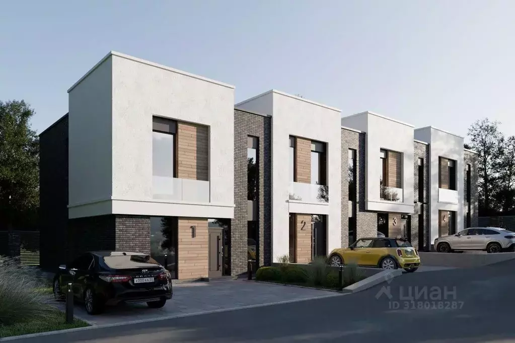 Таунхаус в Воронежская область, Воронеж ул. Ломоносова, 56 (133 м) - Фото 1