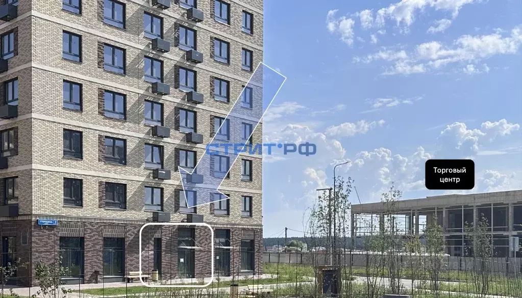 Торговая площадь в Москва Рязановское поселение, ул. Уточкина, 2к1 (77 ... - Фото 2