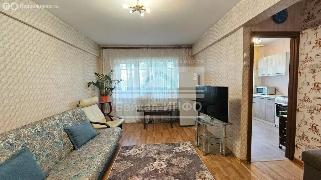 3-комнатная квартира: Иркутск, улица Лызина, 50 (58.4 м) - Фото 1