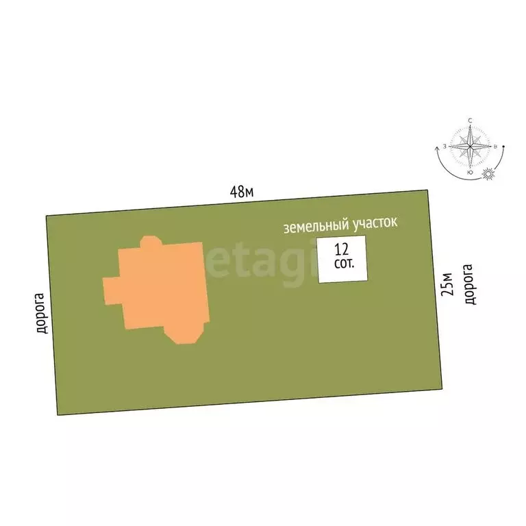 Дом в посёлок Константиновка, Первомайская улица (187.2 м) - Фото 0