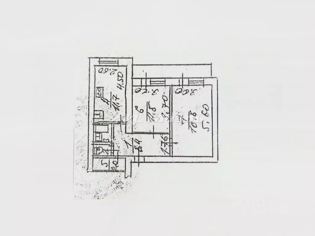 2-к кв. Крым, Симферополь ул. Фрунзе, 36А (54.0 м) - Фото 1