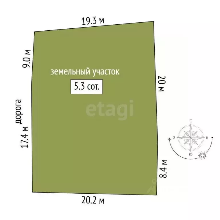 Участок в Марий Эл, Медведевский район, Руэмское с/пос, Агрохимик СНТ ... - Фото 1