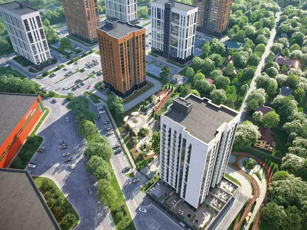 1-к кв. Пензенская область, Пенза Серпуховская ул., 1 (45.1 м) - Фото 2