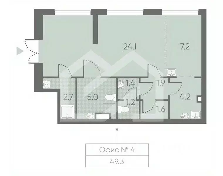 Помещение свободного назначения в Москва Производственная ул., 17 (49 ... - Фото 2