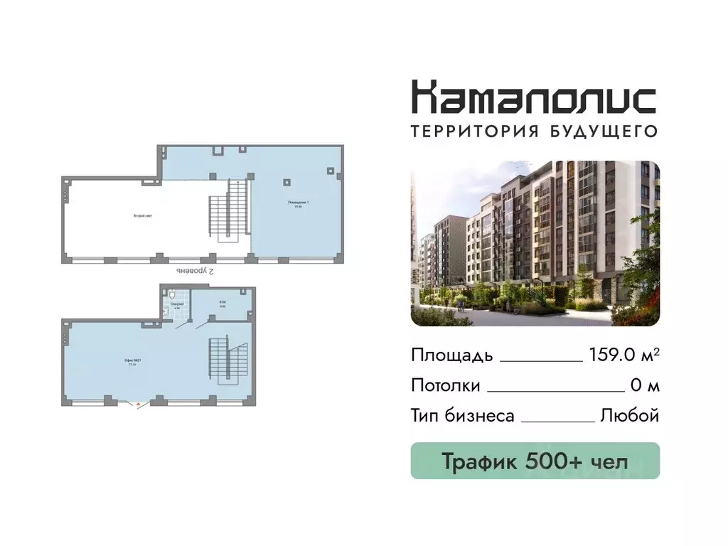 Помещение свободного назначения в Пермский край, Пермь ул. ... - Фото 1