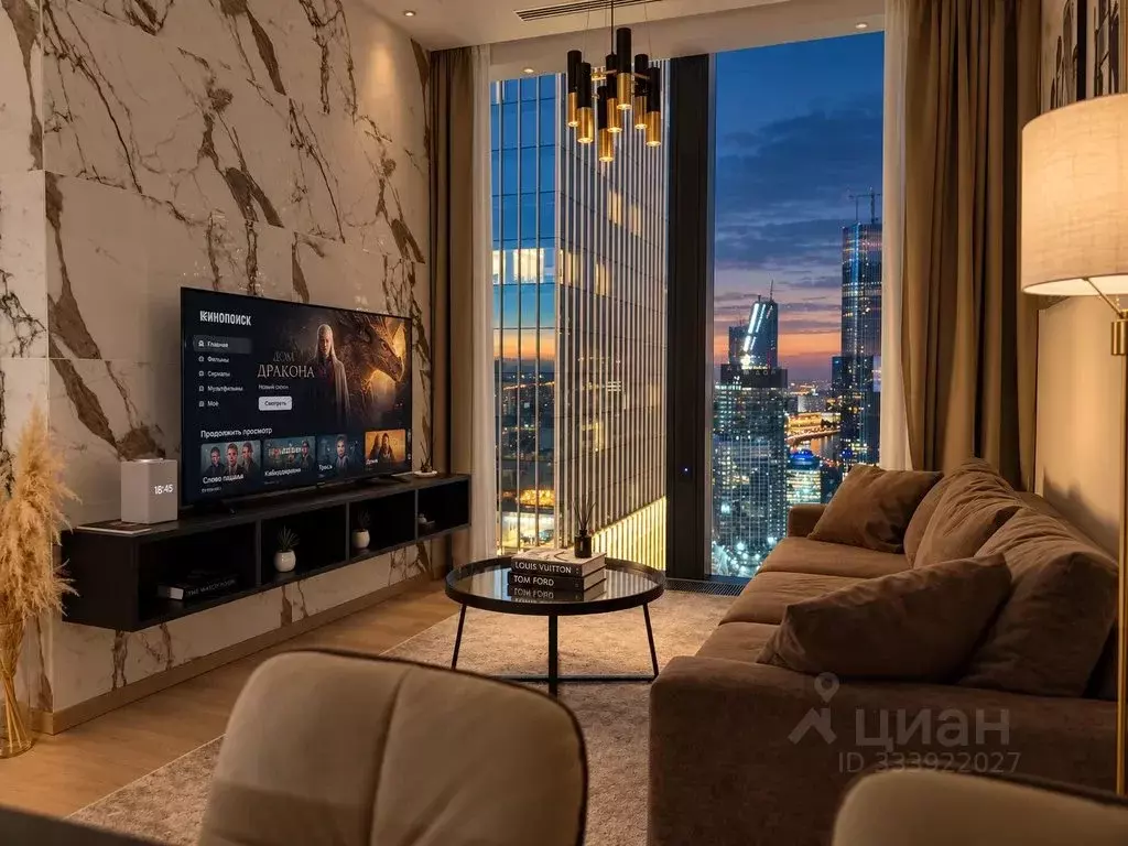 2-к кв. Москва 1-й Красногвардейский проезд, 22с1 (78.0 м) - Фото 2