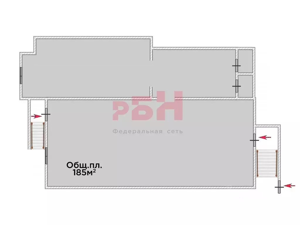 Офис в Тюменская область, Тюмень Депутатская ул., 80к2 (185 м) - Фото 2