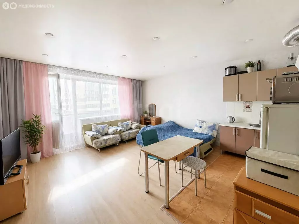 Квартира-студия: Абакан, улица Некрасова, 18 (42 м) - Фото 2