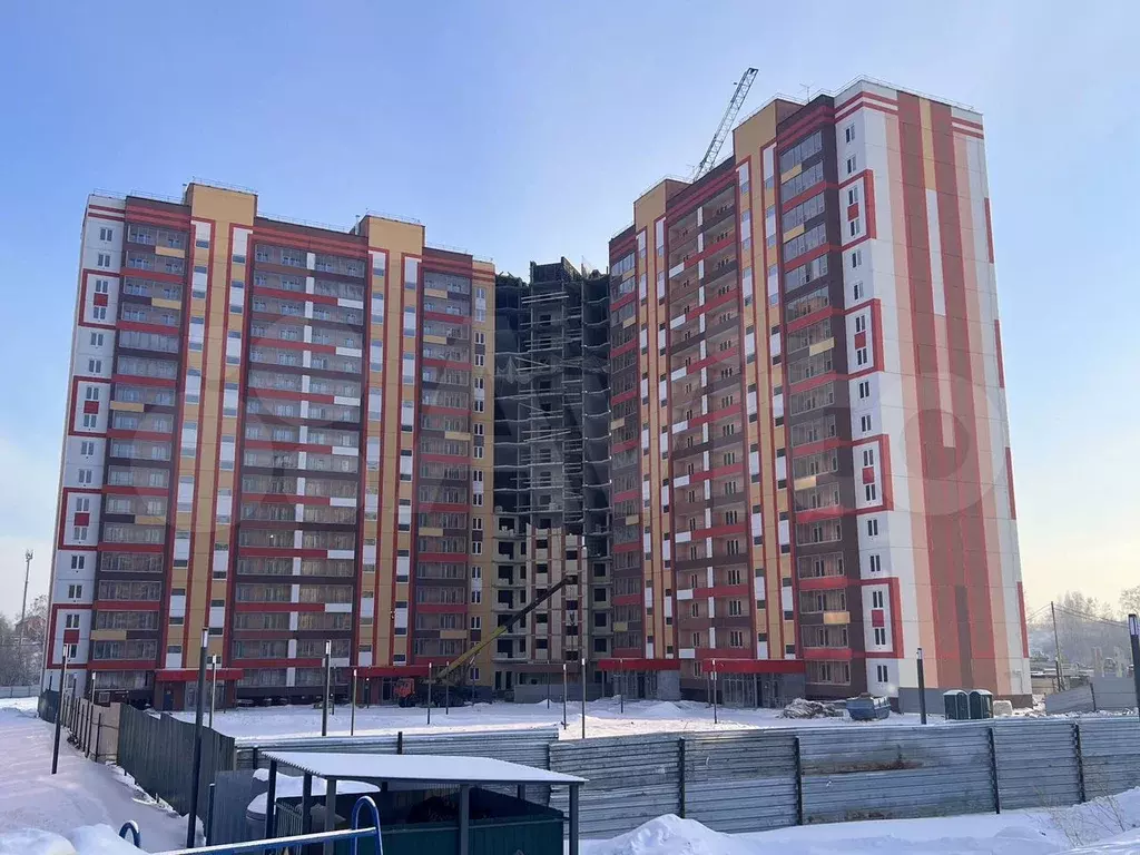 2-к. квартира, 38,4 м, 1/17 эт. - Фото 0