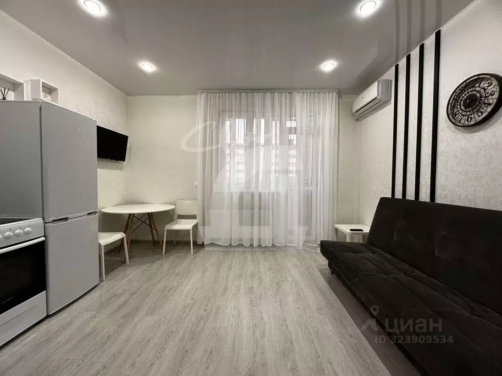 Студия Краснодарский край, Краснодар Славянский мкр, ул. Заполярная, ... - Фото 1