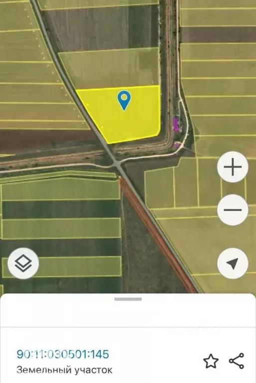 Участок в Крым, Сакский район, с. Веселовка пер. Школьный (62049.0 ... - Фото 1