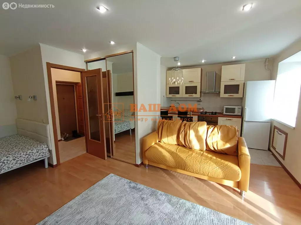 Квартира-студия: Тула, улица Кауля, 49А (35 м) - Фото 1