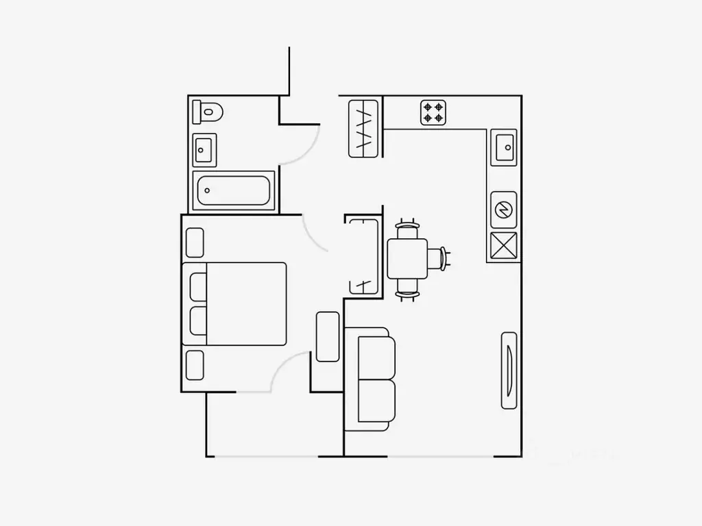 2-к кв. Москва Автозаводская ул., 23Бк2 (38.0 м) - Фото 2