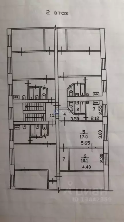 2-к кв. Тюменская область, Тюмень ул. Володарского, 34 (41.9 м) - Фото 1