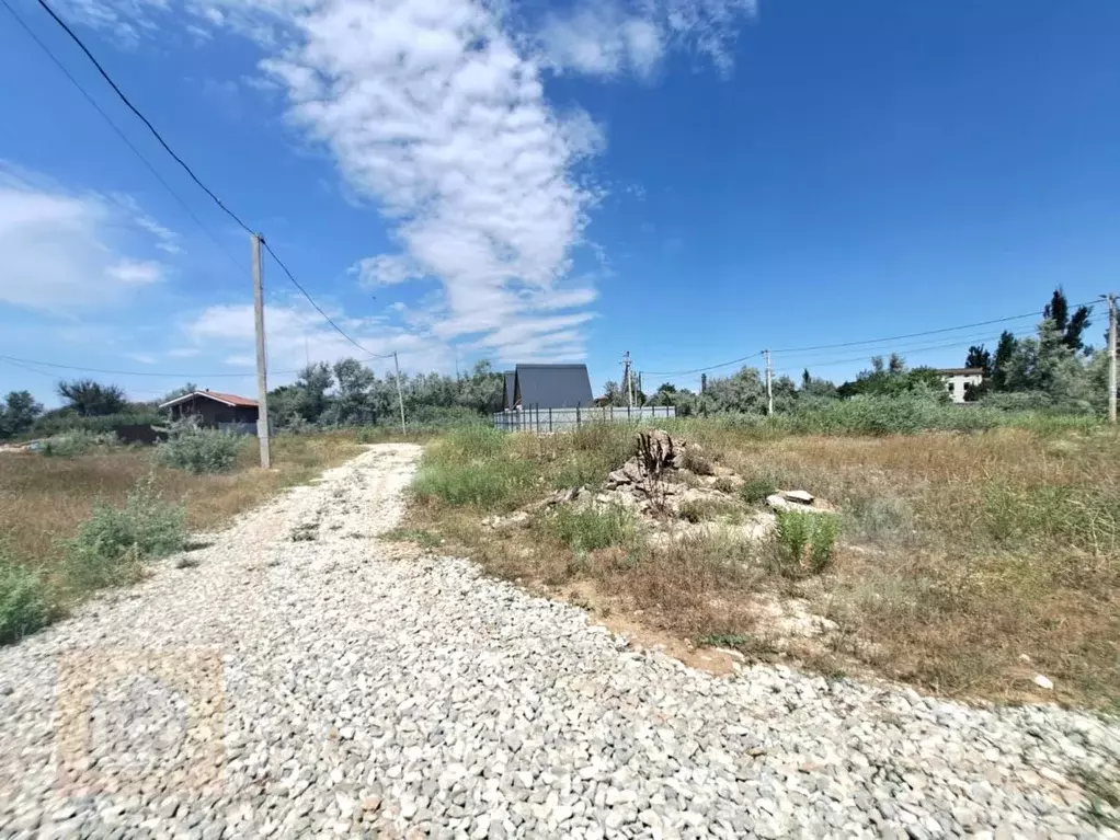 Участок в Крым, Сакский район, Новофедоровка пгт пер. Песчаный (1.0 ... - Фото 0
