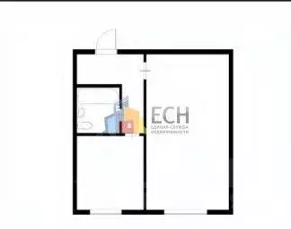 1-к кв. Москва Ореховый бул., 14К1 (32.6 м) - Фото 2