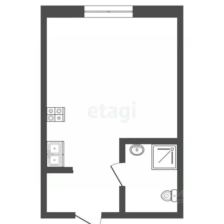 Студия Самарская область, Самара просп. Карла Маркса, 356 (14.0 м) - Фото 2