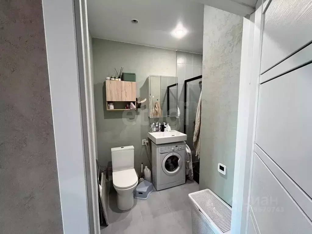 Студия Тюменская область, Тюмень Дамбовская ул., 27к1 (24.8 м) - Фото 1