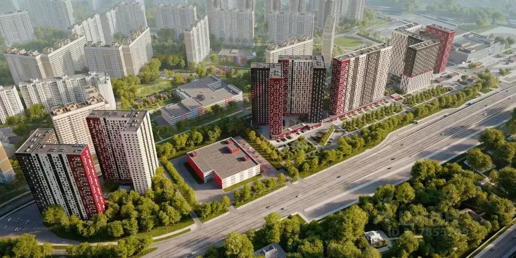 1-к кв. Москва Внуковское поселение, ул. Анны Ахматовой, 11к3 (41.5 м) - Фото 0