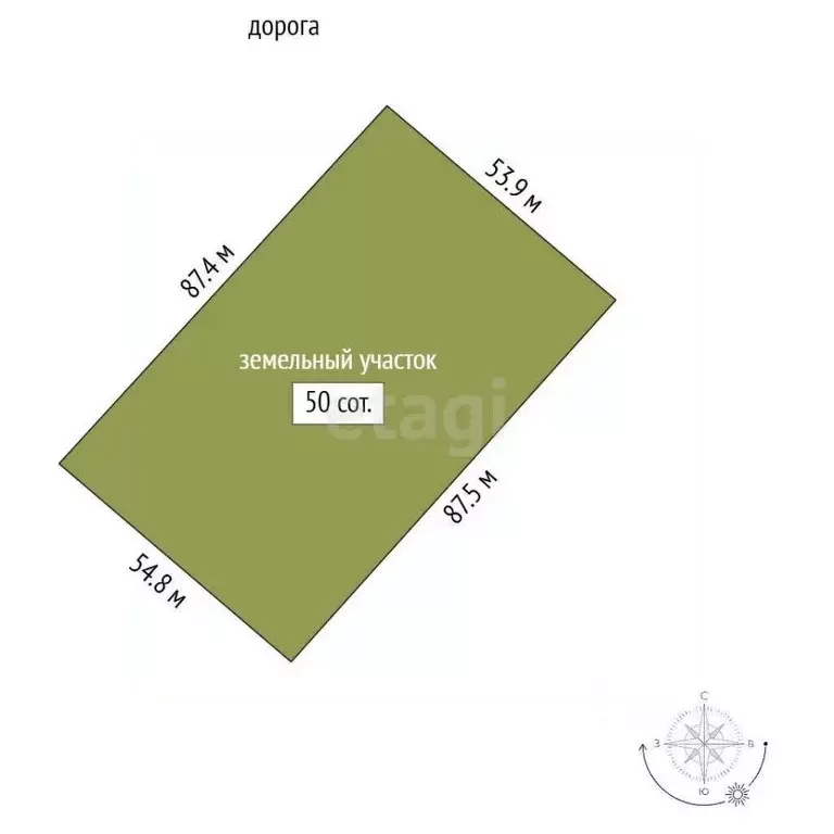 Участок в Крым, Ленинский район, Глазовское с/пос, с. Осовины ул. ... - Фото 2