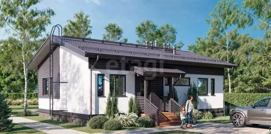 Дом в Владимирская область, Ковровский район, Малыгинское с/пос, д. ... - Фото 1