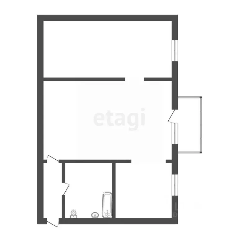 2-к кв. Бурятия, Улан-Удэ Ключевская ул., 100 (45.3 м) - Фото 2