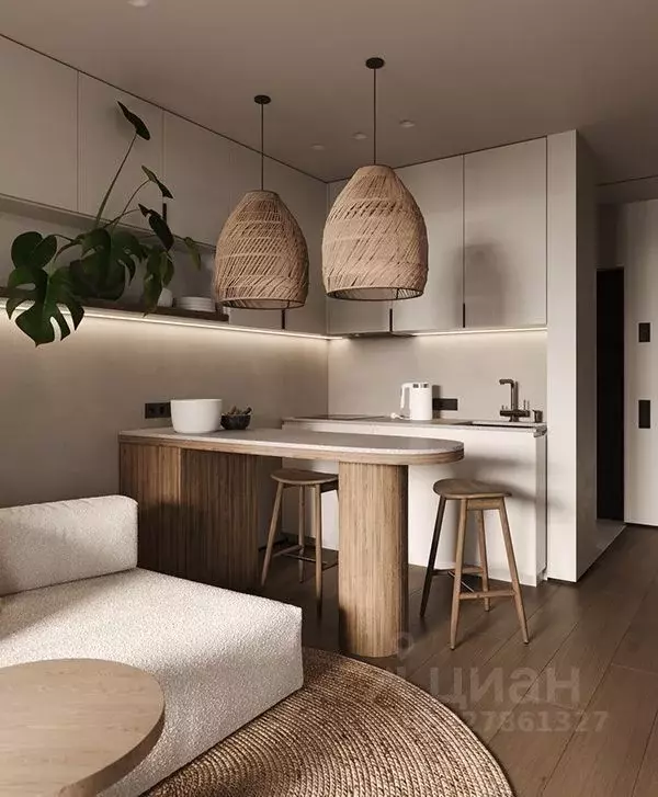 Студия Москва Автозаводская ул., 26/1 (27.7 м) - Фото 2