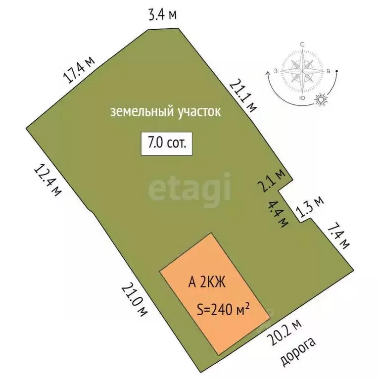 Дом в Тюменская область, Тюмень Пролетарская ул. (160 м) - Фото 2