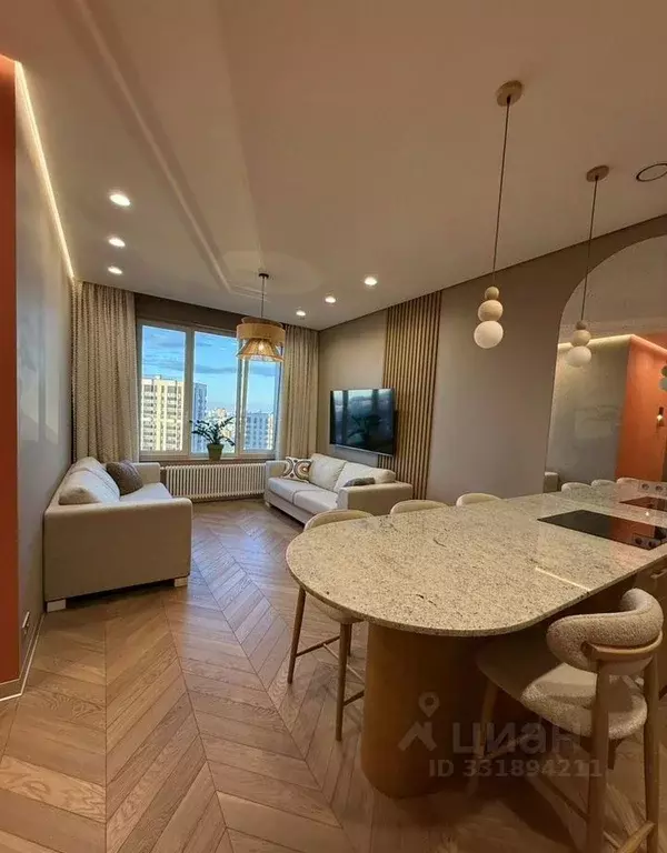 2-к кв. Москва Фестивальная ул., 15к6 (73.0 м) - Фото 1