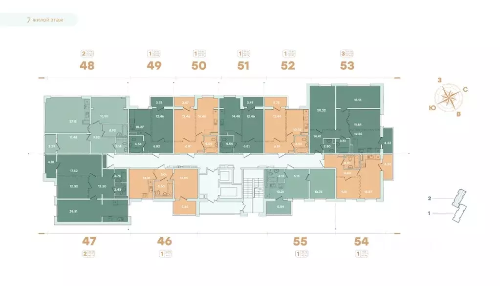 1-к кв. Иркутская область, Иркутск ул. Петрова, 18 (40.1 м) - Фото 2
