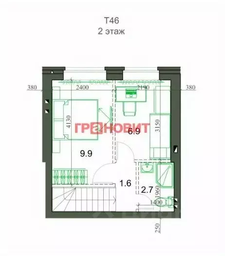 3-к кв. Новосибирская область, Новосибирский район, Мичуринский ... - Фото 1