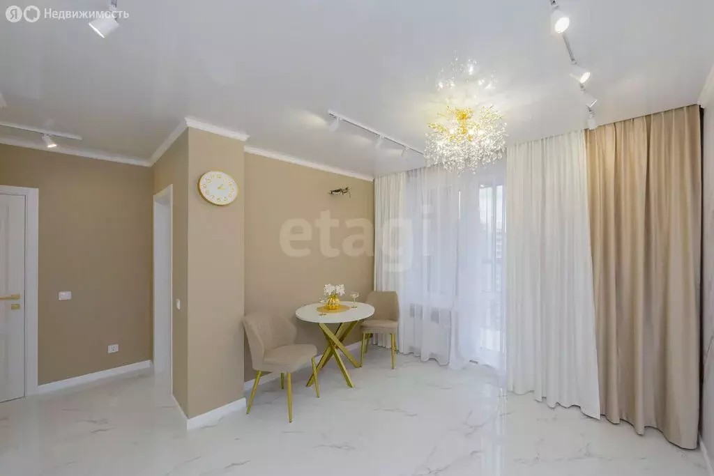 1-комнатная квартира: Тюмень, улица Константина Посьета, 6 (36 м) - Фото 1