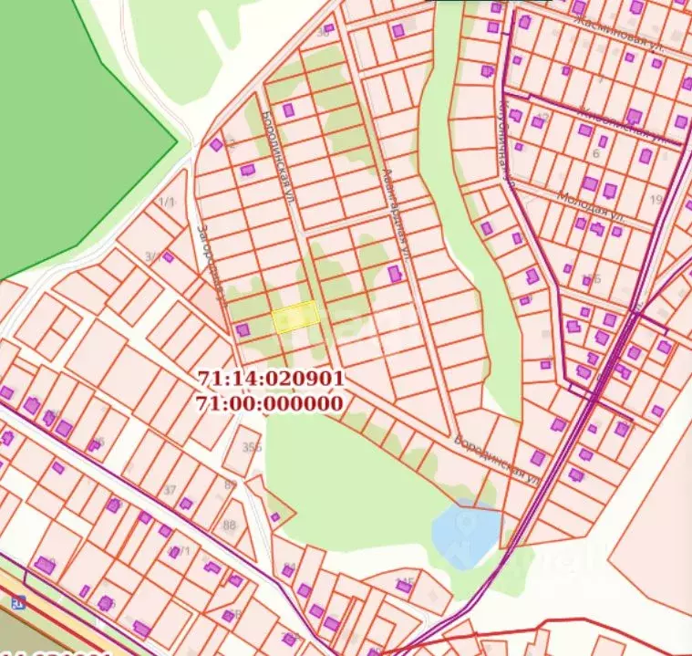 Участок в Тульская область, Тула городской округ, с. Частое ул. ... - Фото 2