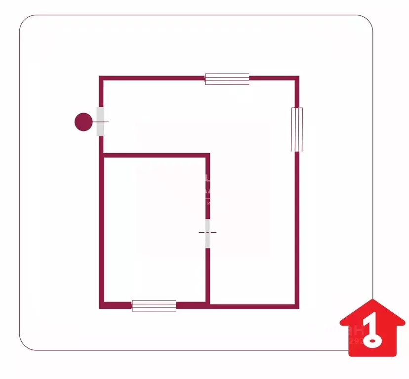 Дом в Омская область, Омск Сибиряк СНТ, аллея 2-я, 376 (30 м) - Фото 1