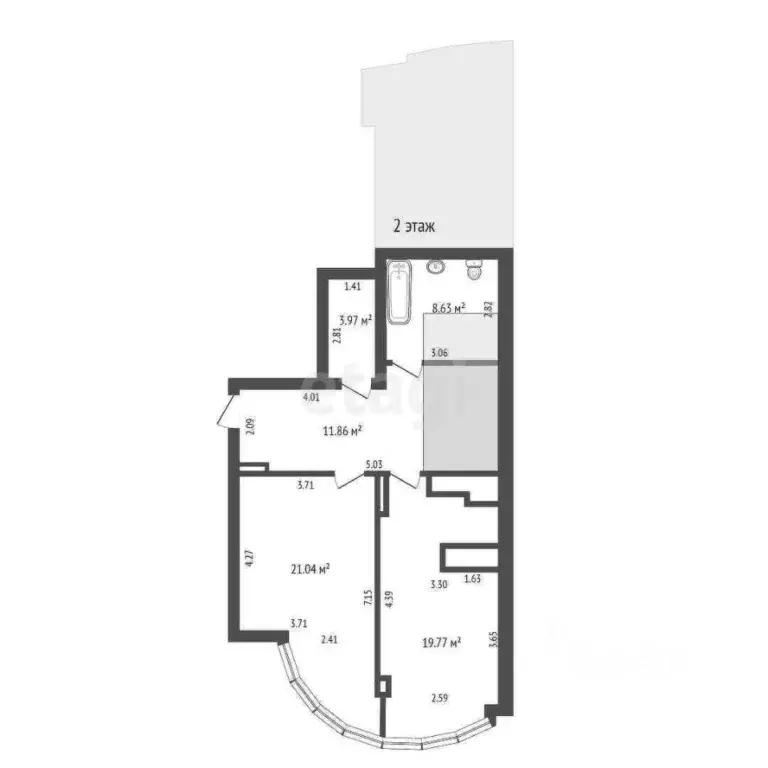 4-к кв. Ханты-Мансийский АО, Сургут Университетская ул., 11 (149.8 м) - Фото 1