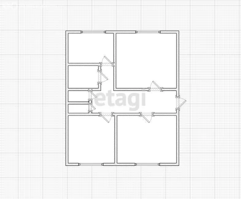1к в -комнатной квартире (18 м) - Фото 1