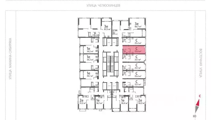 Студия Свердловская область, Екатеринбург Центральный жилрайон, Азина ... - Фото 2