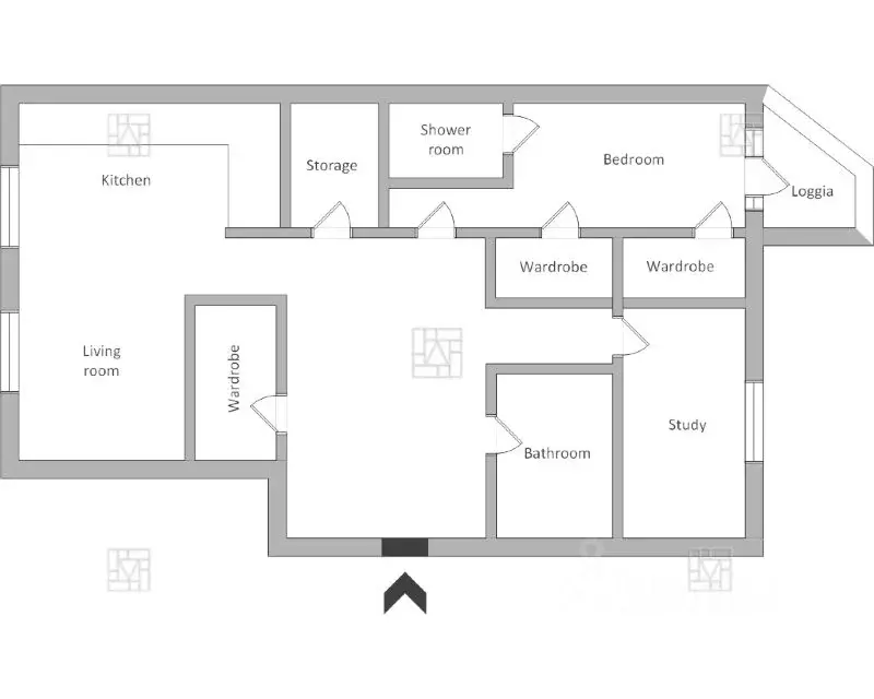 3-к кв. Москва ул. Шаболовка, 10к1 (125.0 м) - Фото 2