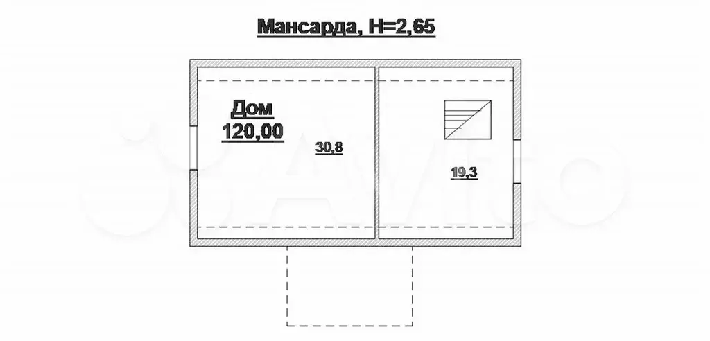 Дом 120 м на участке 8 сот. - Фото 1
