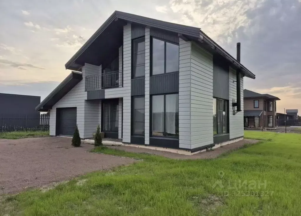 Коттедж в Ленинградская область, Тосненский район, Федоровское ... - Фото 2