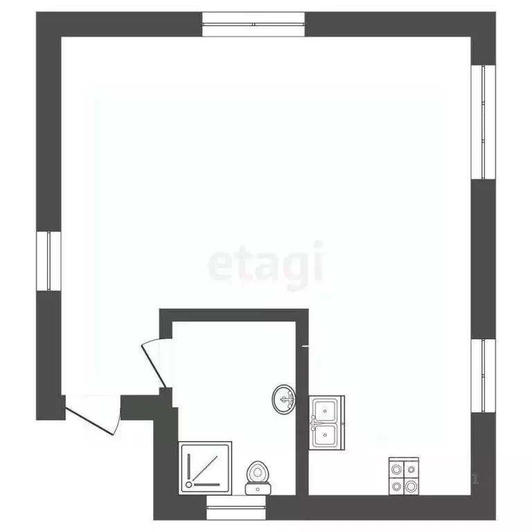 Дом в Ростовская область, Азовский район, Пешковское с/пос, с. ... - Фото 2