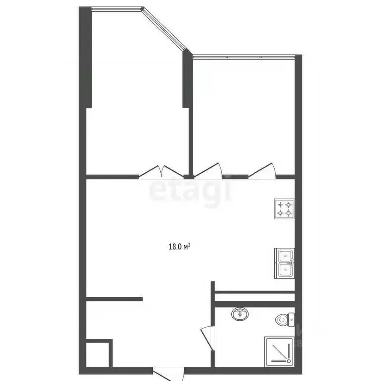 2-к кв. Краснодарский край, Геленджик Крымская ул., 22к23 (49.4 м) - Фото 1