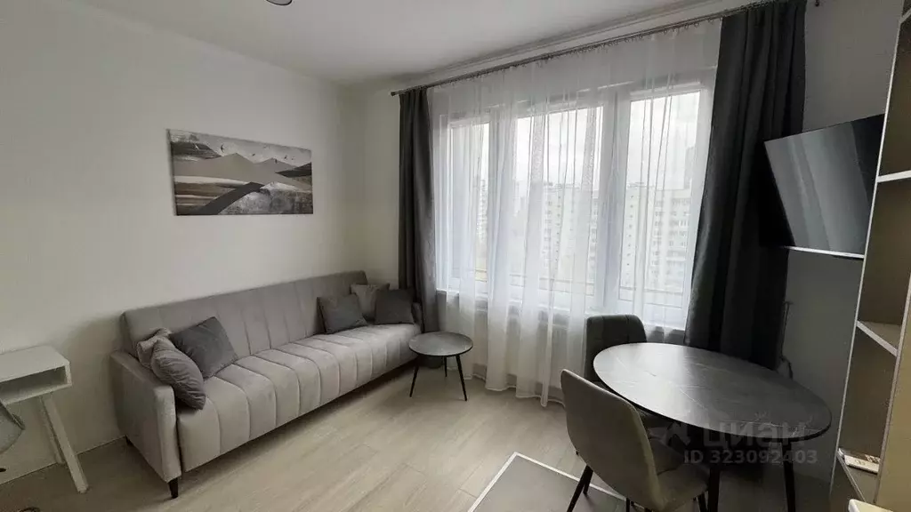 Студия Москва ул. Берзарина, 32А (27.0 м) - Фото 1