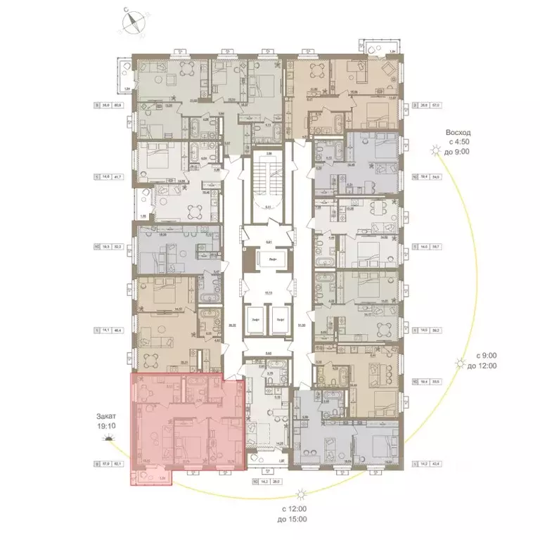3-к кв. Башкортостан, Уфа бул. Яркий (61.45 м) - Фото 2