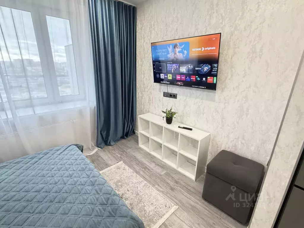 Студия Тюменская область, Тюмень ул. Республики, 204к11 (33.0 м) - Фото 2