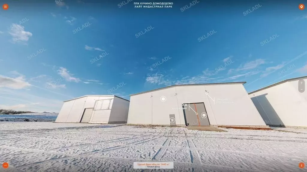 Склад в Московская область, Домодедово городской округ, д. Кучино ... - Фото 1