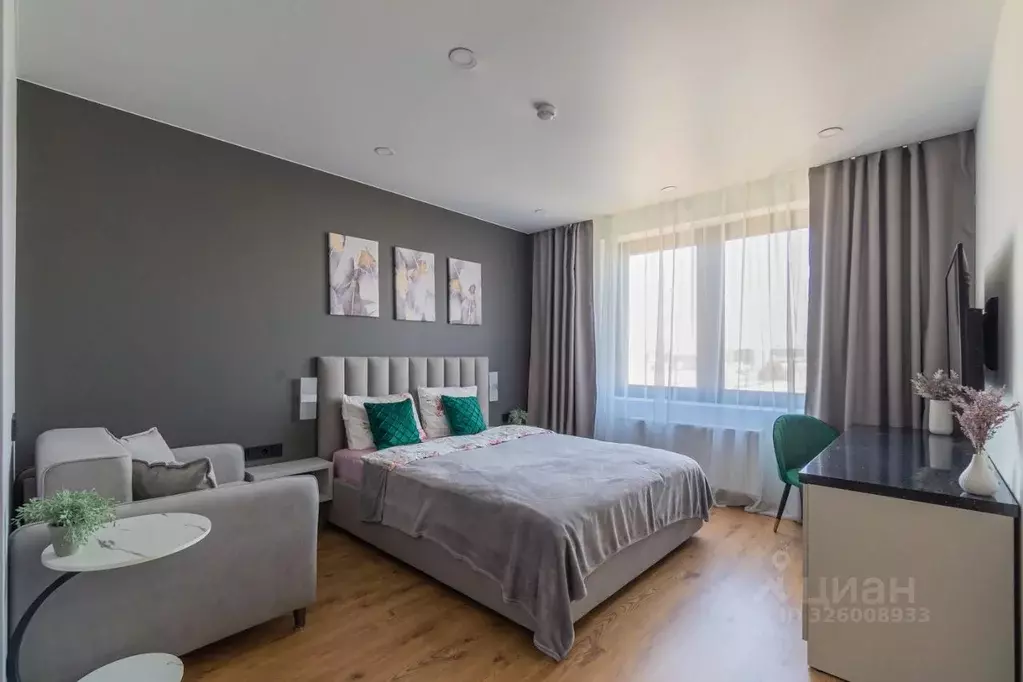 Студия Санкт-Петербург Киевская ул., 5к6 (28.0 м) - Фото 1