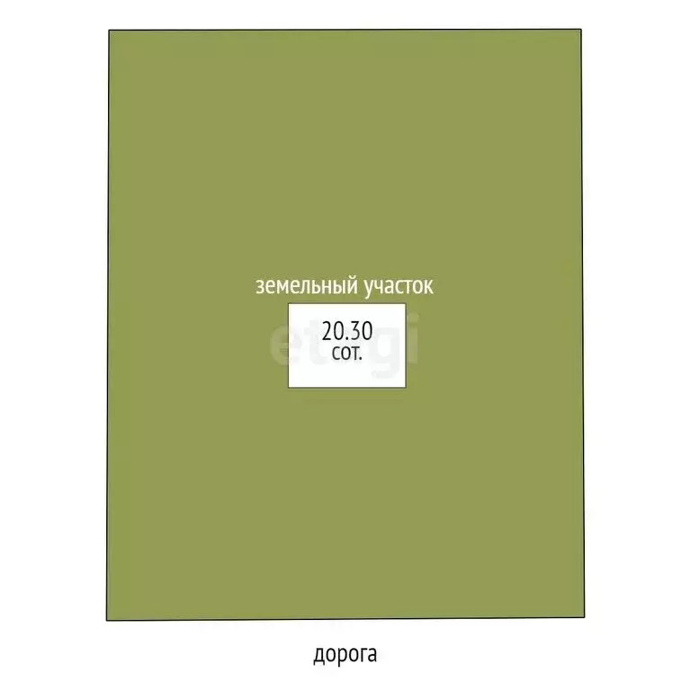 Участок в село Селезни, Зелёная улица (23 м) - Фото 0