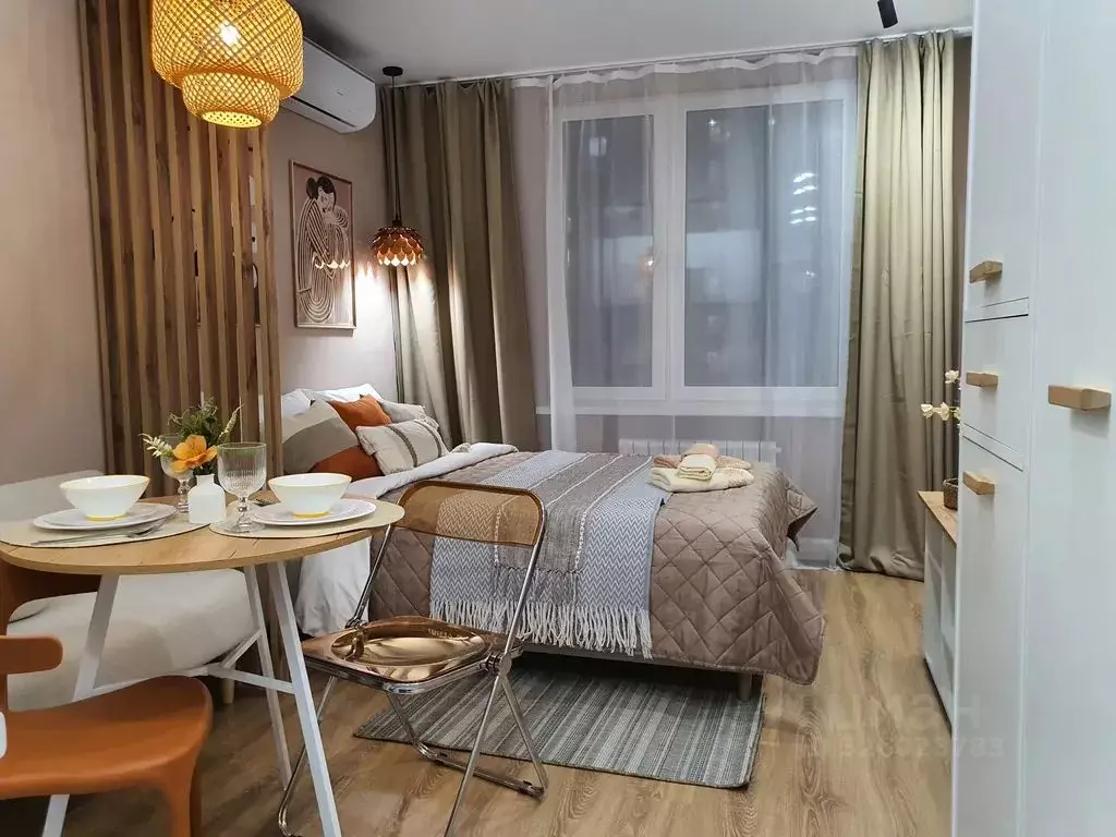 Студия Московская область, Люберцы ул. Солнечная, 2 (22.0 м) - Фото 0