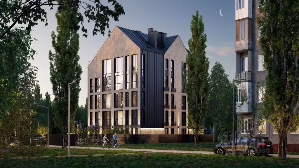 1-к кв. Калининградская область, Янтарный пгт ул. Лесная (43.7 м) - Фото 1